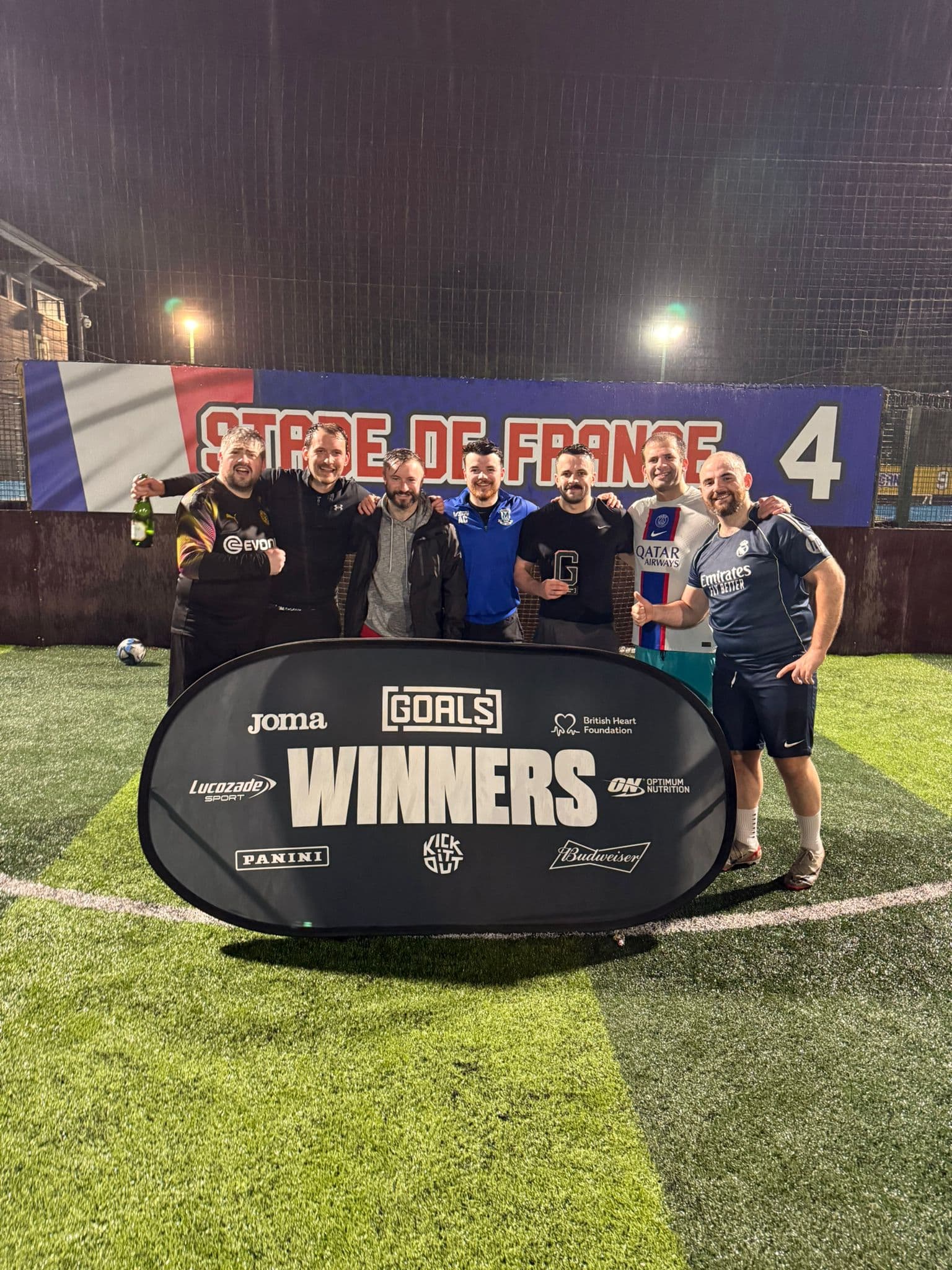 5-a-side football champions